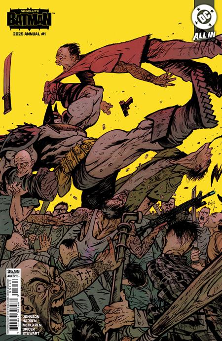 Absolute Batman Annual 1 Comic 3rd Printing Daniel Warren Johnson Variant DC Comics 2026