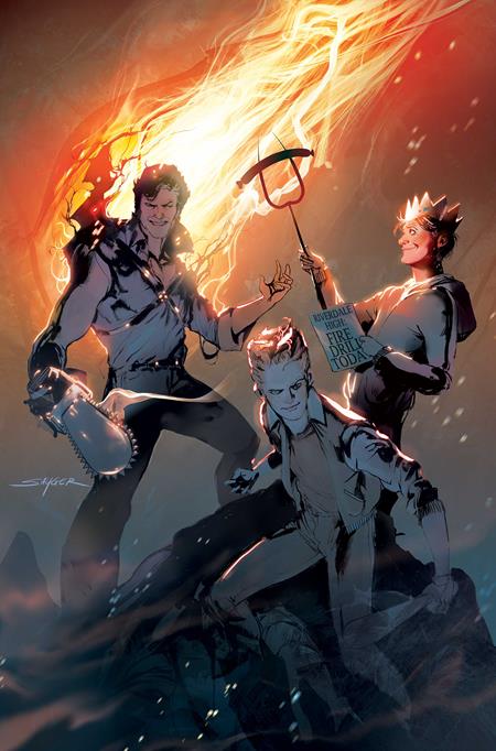 ARCHIE X ARMY OF DARKNESS #3 CVR F INC 1:10 STUART SAYGER VIRGIN VAR DYNAMITE Entertainment Erik Burnham Bill Galvan Stuart Sayger PREORDER