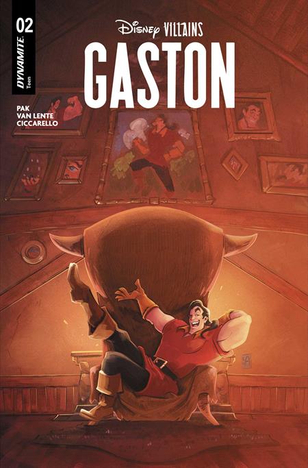Disney Villains: Gaston 2 Comic Leirix Li Variant Dynamite Entertainment 2026