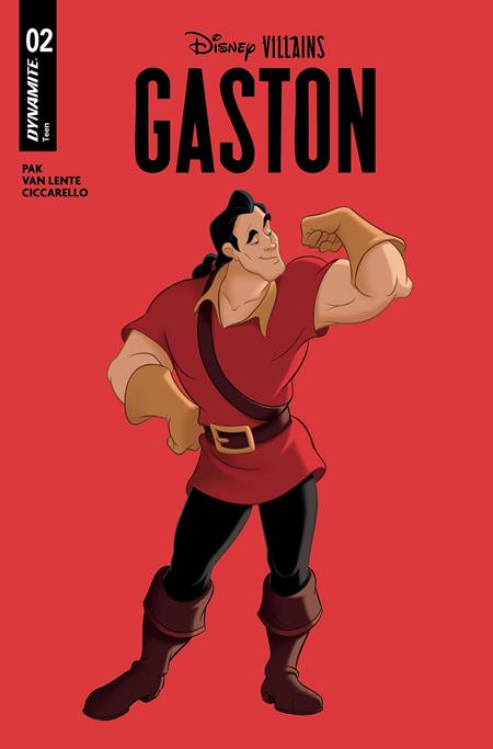 Disney Villains: Gaston 2 Comic Ted Brandt & Ro Stein Variant Dynamite Entertainment 2026