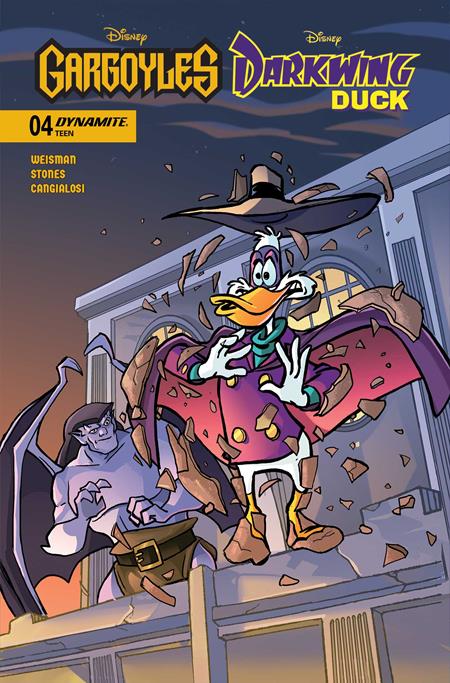 GARGOYLES/DARKWING DUCK #4 CVR A TAD STONES DYNAMITE Entertainment Greg Weisman, Tad Stones Ciro Cangialosi Tad Stones PREORDER