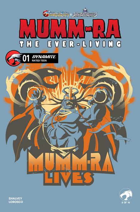 MUMMRA THE EVERLIVING #1 CVR I INC 1:10 MUMMRA WBD LIBRARY VAR DYNAMITE Entertainment Declan Shalvey Rapha Lobosco WBD Library PREORDER