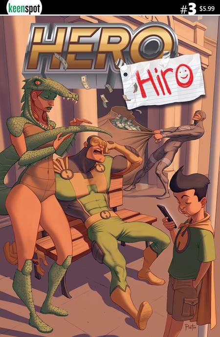 HERO HIRO #3 CVR B PIETRO VAR Ex Posse Holdings Jeff McClelland Michael Adams Pietro PREORDER