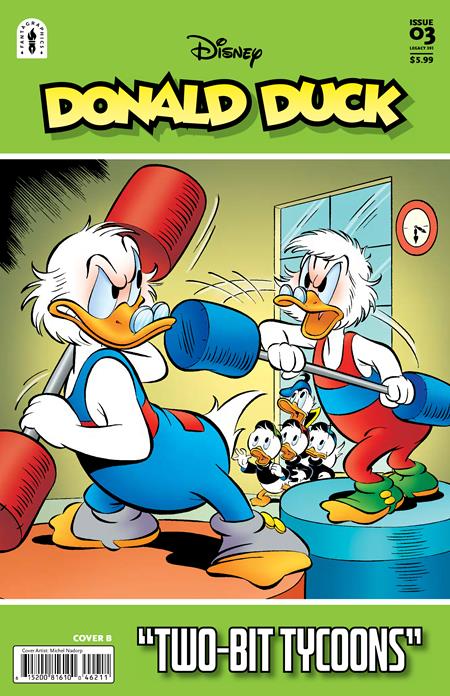 DONALD DUCK LEGACY #391 CALL OF THE WILD SEA CVR B MICHEL NADORP VAR Fantagraphics Vito Stabile, Lars Jensen, Joe Torcivia Christopher Possenti, Tino Santanach Michel Nadorp PREORDER