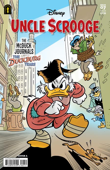 UNCLE SCROOGE LEGACY #467 THE MCDUCK JOURNALS THE DUCKBURG YEARS  CVR A KARI KORHONEN Fantagraphics Kari Korhonen, David Gerstein, Frank Jonker, Connor Ratliff Kari Korhonen, Ben Verhagen Kari Korhonen PREORDER