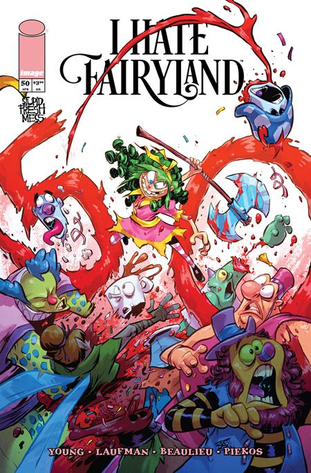 I HATE FAIRYLAND #50 CVR E BRETT BEAN VAR (MR) Image Comics Skottie Young Derek Laufman Brett Bean PREORDER