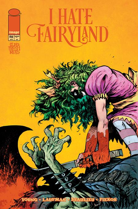 I HATE FAIRYLAND #50 CVR L INC 1:50 DANIEL WARREN JOHNSON VAR (MR) Image Comics Skottie Young Derek Laufman Daniel Warren Johnson PREORDER