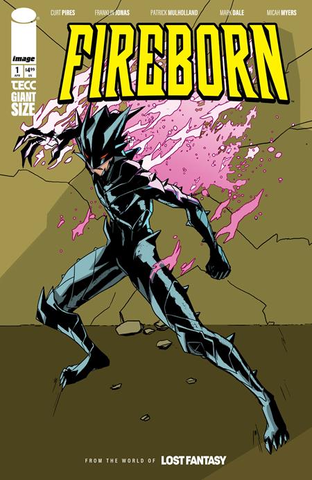 FIREBORN #1 CVR B PATRICK MULHOLLAND INVINCIBLE HOMAGE VAR Image Comics Curt Pires, Franklin Jonas Patrick Mulholland Patrick Mulholland PREORDER