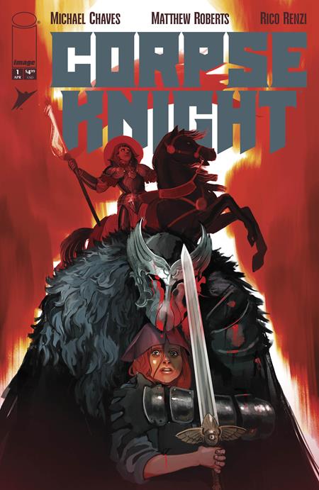 CORPSE KNIGHT #1 (OF 6) CVR F INC 1:100 STEPHANIE HANS FOIL VAR Image Comics Michael Chaves Matthew Roberts, Rico Renzi Stephanie Hans PREORDER