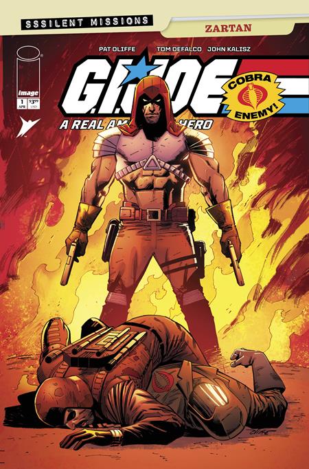 GI JOE A REAL AMERICAN HERO SSSILENT MISSIONS ZARTAN #1 (ONE SHOT) CVR A PAT OLLIFFE Image Comics Tom DeFalco Pat Olliffe Pat Olliffe PREORDER
