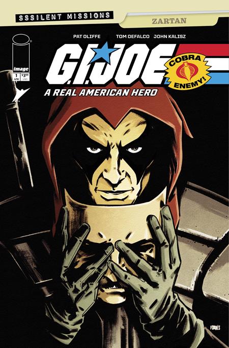 GI JOE A REAL AMERICAN HERO SSSILENT MISSIONS ZARTAN #1 (ONE SHOT) CVR B JORGE FORNES VAR Image Comics Tom DeFalco Pat Olliffe Jorge Fornes PREORDER