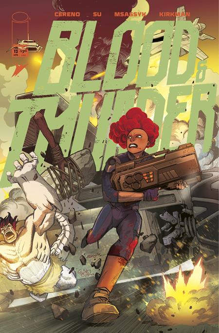 BLOOD & THUNDER #12 CVR A EJ SU & MSASSYK (MR) Image Comics Benito Cereno E.J. Su, Michele Msassyk Assarasakorn E.J. Su, Michele Msassyk Assarasakorn PREORDER