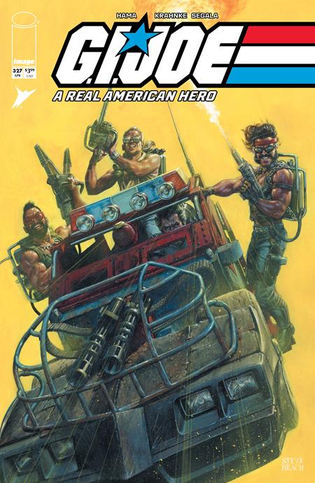 G.I. Joe: A Real American Hero 2023 (Image) 327 Comic Steve Beach Incentive Gears of Joe Variant (1:10) Image Comics 2026