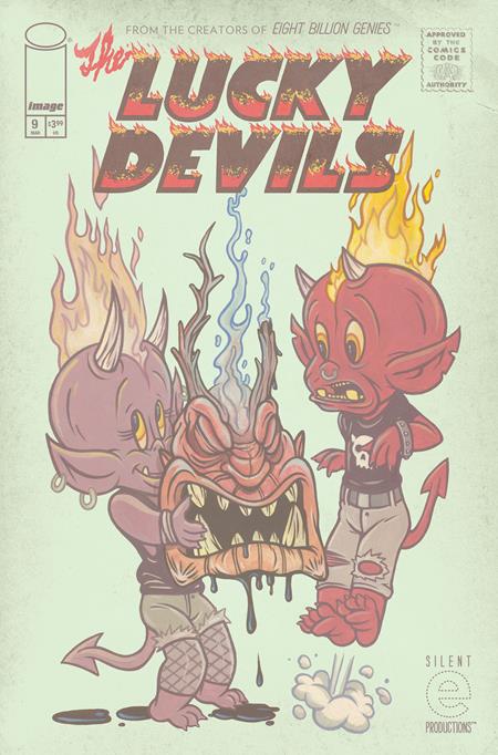 LUCKY DEVILS #9 CVR B STEEVE SEELEY & RYAN BROWNE VAR (MR) Image Comics Charles Soule Ryan Browne Steeve Seeley, Ryan Browne PREORDER