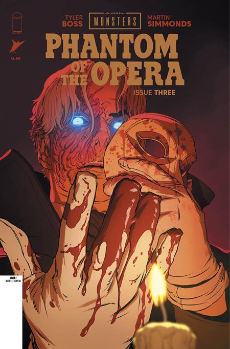 UNIVERSAL MONSTERS PHANTOM OF THE OPERA #3 (OF 4) CVR F INC 1:75 MATTIA DE IULIS VAR Image Comics Tyler Boss Martin Simmonds Mattia De Iulis PREORDER