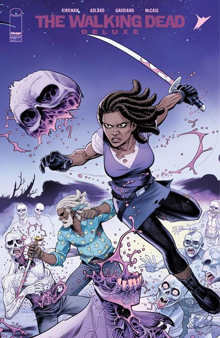 WALKING DEAD DELUXE #134 CVR C CLIFF RATHBURN CONNECTING VAR (MR) Image Comics Robert Kirkman Charlie Adlard, Stefano Gaudiano, Dave McCaig Cliff Rathburn PREORDER