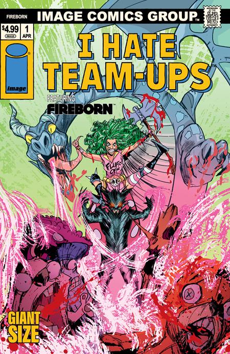 FIREBORN #1 CVR N PATRICK MULHOLLAND I HATE FAIRYLAND TEAM UP VAR Image Comics Curt Pires, Franklin Jonas Patrick Mulholland Patrick Mulholland PREORDER