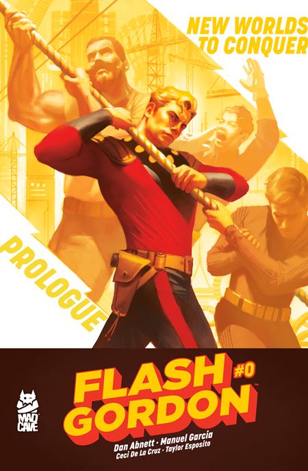 FLASH GORDON #0 CVR B MIGUEL MERCADO VAR Mad Cave Studios Dan Abnett Manuel Garcia Miguel Mercado PREORDER