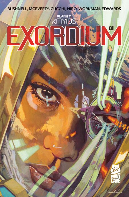 PLANET ATMOS EXORDIUM #1 (OF 9) CVR B ANDREA CUCCHI VAR Mad Cave Studios DR Bushnell Rob McEveety Andrea Cucchi Andrea Cucchi PREORDER