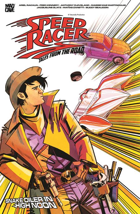 SPEED RACER TALES FROM THE ROAD (ONE SHOT) HIGH SPEED NOON CVR A SEBASTIAN PIRIZ Mad Cave Studios Ariel Kras Fred Kennedy Anthony Cleveland Maggie Mae Martinmaas Sebastian Piriz PREORDER