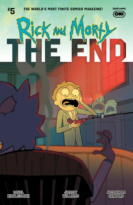 RICK AND MORTY THE END #5 (OF 6) CVR A DAVE BARDIN Oni Press Daniel Kibblesmith Jarrett Williams Dave Bardin PREORDER
