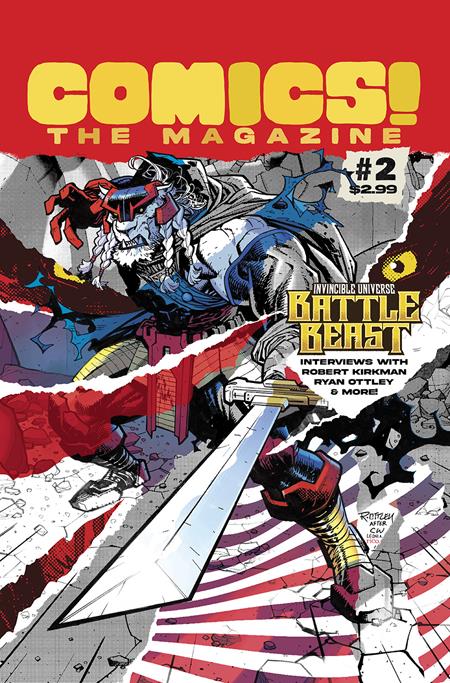 COMICS THE MAGAZINE #2 Prana Publishers Various Various Ryan Ottley, Rico Renz PREORDER
