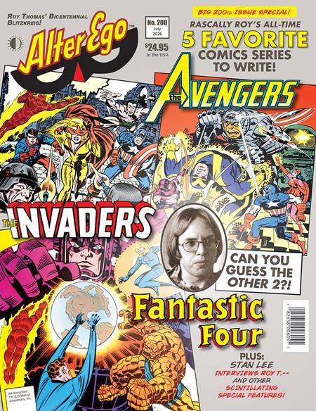 ALTER EGO #200 TwoMorrows Publishing Roy Thomas Jack Kirby, Barry Windsor-Smith Jack Kirby PREORDER