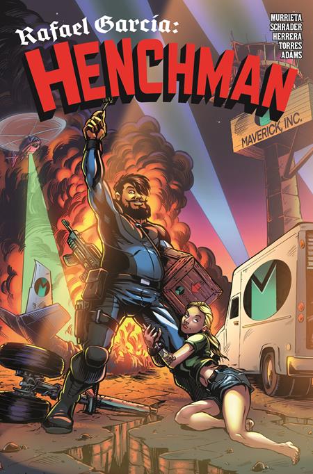 RAFAEL GARCIA HENCHMAN #2 (OF 4) CVR B BEN HERRERA VAR (MR) Titan Comics Peter Murrietta, David Schrader Ben Herrera Ben Herrera PREORDER