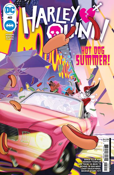 HARLEY QUINN #40 CVR A SWEENEY BOO DC Comics Tini Howard, Grace Ellis Natacha Bustos, Hannah Templer Sweeney Boo PREORDER