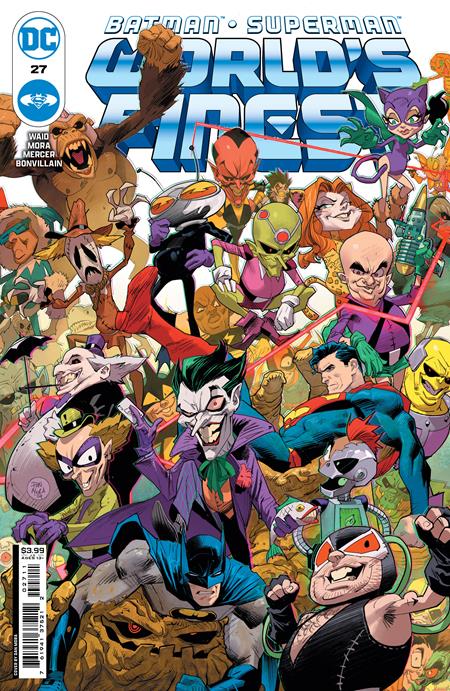 BATMAN SUPERMAN WORLDS FINEST #27 CVR A DAN MORA DC Comics Mark Waid Dan Mora, Travis Mercer Dan Mora PREORDER