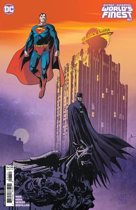 BATMAN SUPERMAN WORLDS FINEST #27 CVR C RAMON PEREZ CARD STOCK VAR DC Comics Mark Waid Dan Mora, Travis Mercer Ramon Perez PREORDER