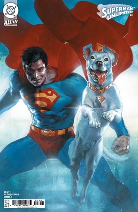 SUPERMAN UNLIMITED #1 CVR C GABRIELE DELL OTTO CARD STOCK VAR DC Comics Dan Slott Rafael Albuquerque Gabriele Dell Otto PREORDER