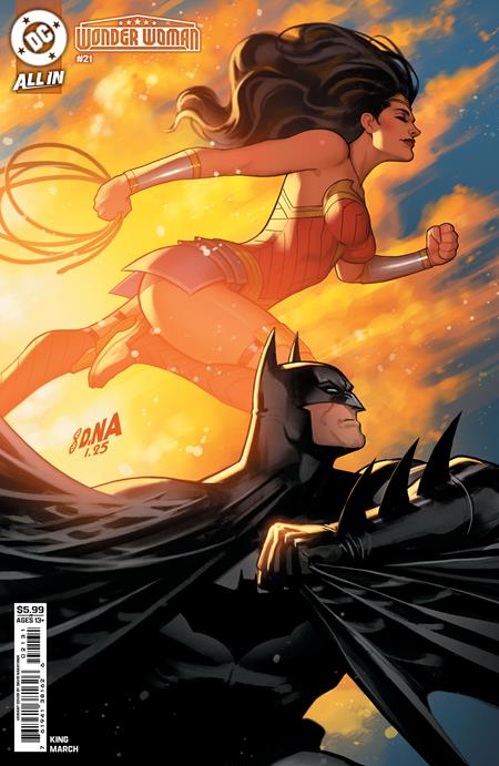 WONDER WOMAN #21 CVR B DAVID NAKAYAMA CARD STOCK VAR DC Comics Tom King Guillem March David Nakayama PREORDER