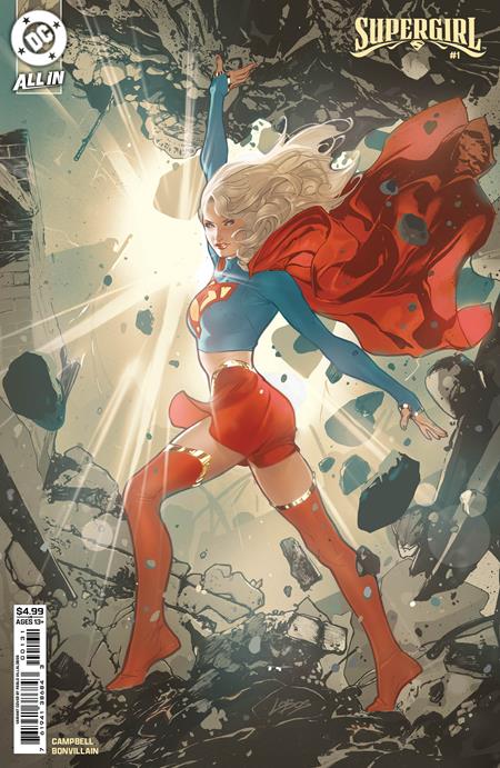 SUPERGIRL #1 CVR C PABLO VILLALOBOS CARD STOCK VAR DC Comics Sophie Campbell Sophie Campbell Pablo Villalobos PREORDER