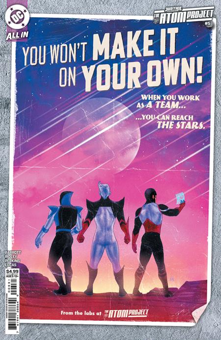 JUSTICE LEAGUE THE ATOM PROJECT #5 (OF 6) CVR C KEVIN WADA CARD STOCK VAR DC Comics Ryan Parrott, John Ridley Mike Perkins Kevin Wada PREORDER