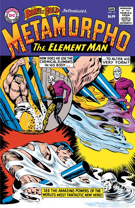 BRAVE AND THE BOLD #57 FACSIMILE EDITION CVR B RAMONA FRADON & CHARLES PARIS FOIL VAR DC Comics Bob Haney Ramona Fradon, Charles Paris Ramona Fradon, Charles Paris PREORDER