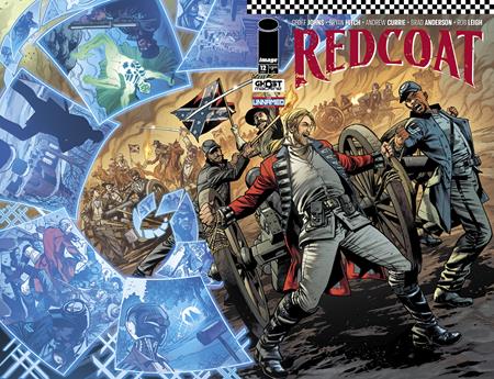 REDCOAT #12 CVR A BRYAN HITCH & BRAD ANDERSON WRAPAROUND Image Comics Geoff Johns Bryan Hitch, Andrew Currie, Brad Anderson Bryan Hitch, Brad Anderson PREORDER