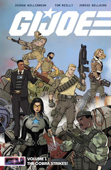 GI JOE TP VOL 01 THE COBRA STRIKES TOM REILLY CVR Image Comics Joshua Williamson Tom Reilly, Jordie Bellaire Tom Reilly PREORDER