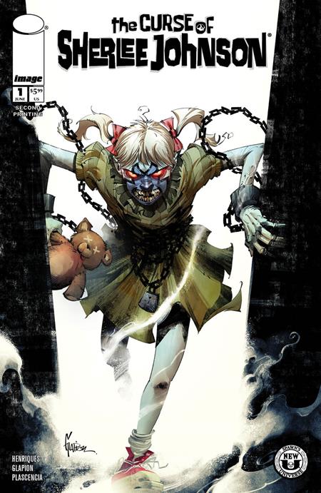 SPAWN THE CURSE OF SHERLEE JOHNSON #1 2ND PTG Image Comics Daniel Henriques Jonathan Glapion Jonathan Glapion PREORDER