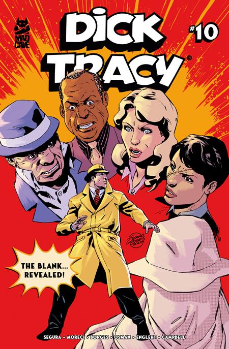 DICK TRACY #10 CVR A GERALDO BORGES Mad Cave Studios Alex Segura, Michael Moreci Geraldo Borges Geraldo Borges PREORDER