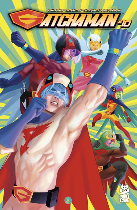 GATCHAMAN #10 CVR A INAKI MIRANDA Mad Cave Studios Cullen Bunn Chris Batista Inaki Miranda PREORDER
