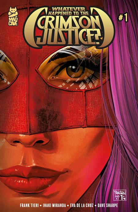 WHATEVER HAPPENED TO CRIMSON JUSTICE #1 (OF 5) CVR B DAN PANOSIAN VAR (MR) Mad Cave Studios Frank Tieri Inaki Miranda Dan Panosian PREORDER