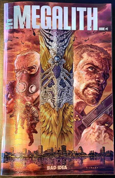 The Olympus Saga: Megalith 1 Comic Lewis LaRosa Chromium Variant Bad Idea Comics 2026
