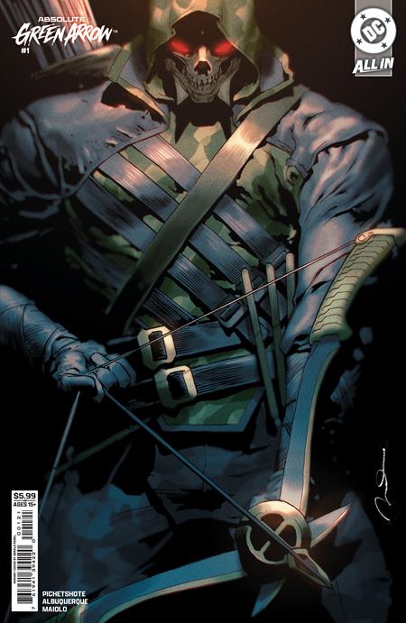 Absolute Green Arrow 1 Comic Gerald Parel Variant DC Comics 2026