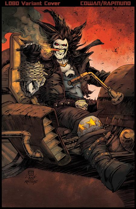 LOBO #3 CVR D DENYS COWAN CARD STOCK VAR DC Comics Skottie Young Jorge Corona Denys Cowan PREORDER