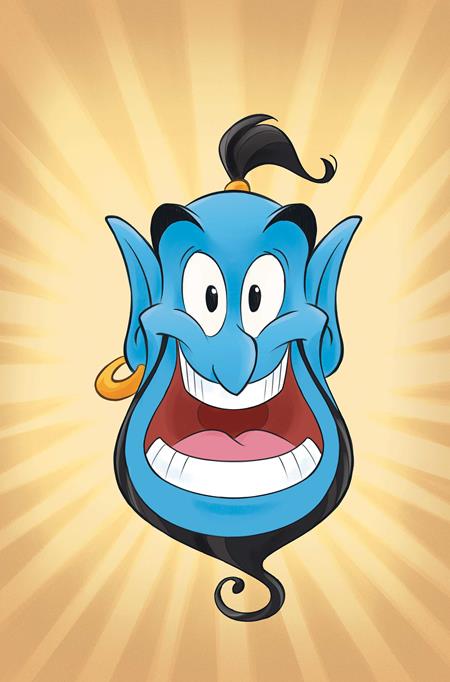 ALADDIN #1 CVR J INC 1:10 AGNESE ETERNO CARTOON HEAD VIRGIN VAR DYNAMITE Entertainment James III  Agnese Eterno Agnese Eterno PREORDER