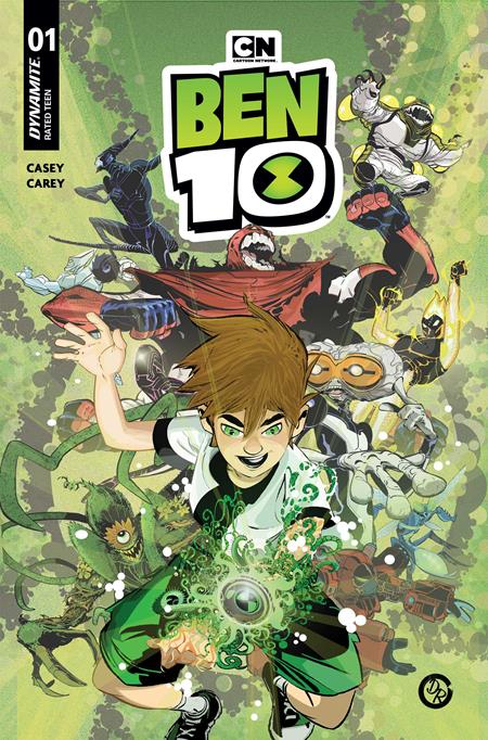Ben 10 (Dynamite Entertainment) 1 Comic Duncan Rouleau Incentive Signed Virgin Variant (1:50) Dynamite Entertainment 2026