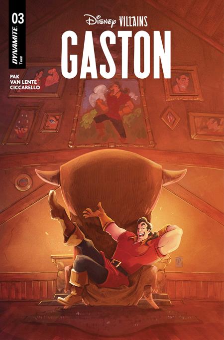 DISNEY VILLAINS GASTON #3 CVR A ALESSANDRO RANALDI DYNAMITE Entertainment Greg Pak, Fred Van Lente Milena Ciccarello Alessandro Ranaldi PREORDER