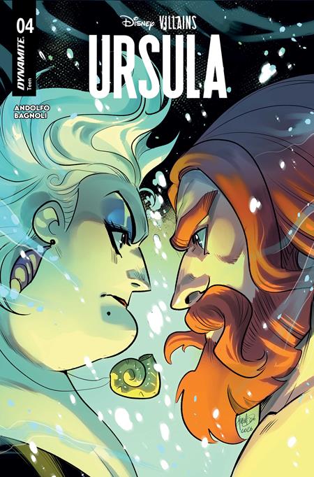 DISNEY VILLAINS URSULA #4 CVR A MIRKA ANDOLFO DYNAMITE Entertainment Mirka Andolfa Gabriele Bagnoli Mirka Andolfa PREORDER