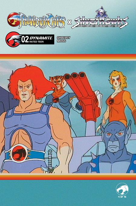 Thundercats X Silverhawks 2 Comic Animation Art Variant Dynamite Entertainment 2026